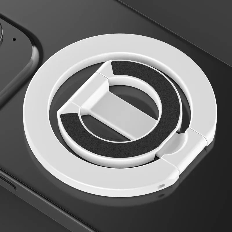 Suporte Anel Magnético MagSafe Dupla Face - Dobrável Portátil Universal