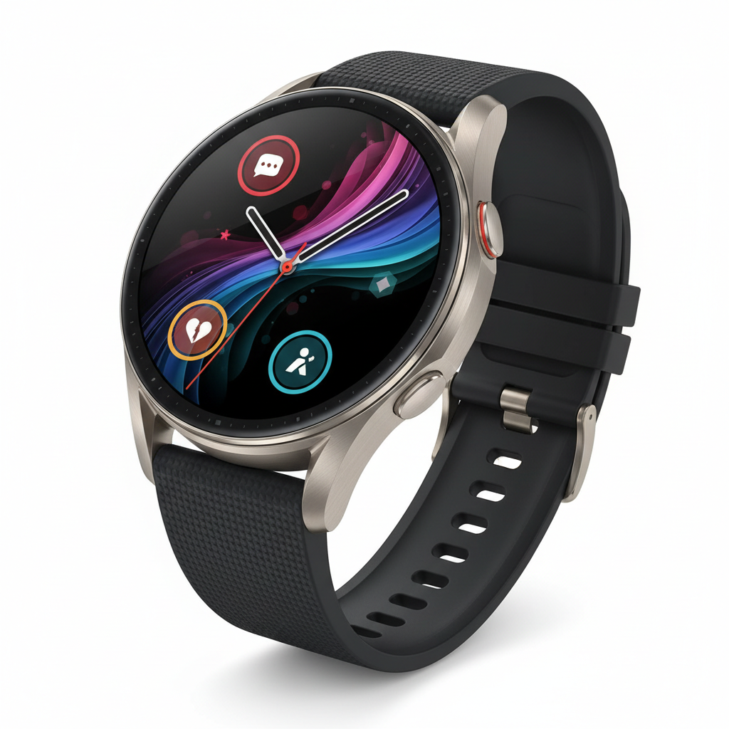 Samsung Galaxy Watch 7 Smartwatch Super AMOLED 1.3 Bluetooth 5.3 Wear OS GPS Monitor Saúde