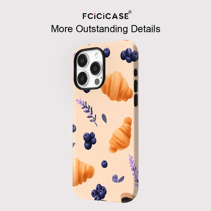 MagSafe 2-in-1 Case for iPhone 17 Air 16 15 14 13 12 11 Pro Max - Magnetic Wireless Charging