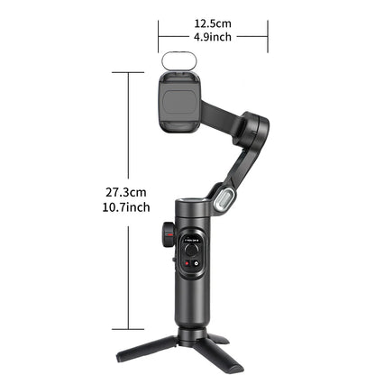 AOCHUAN Smart XE Gimbal 3 Eixos Smartphone - Face Tracking Vlog Streaming iPhone Android Portátil