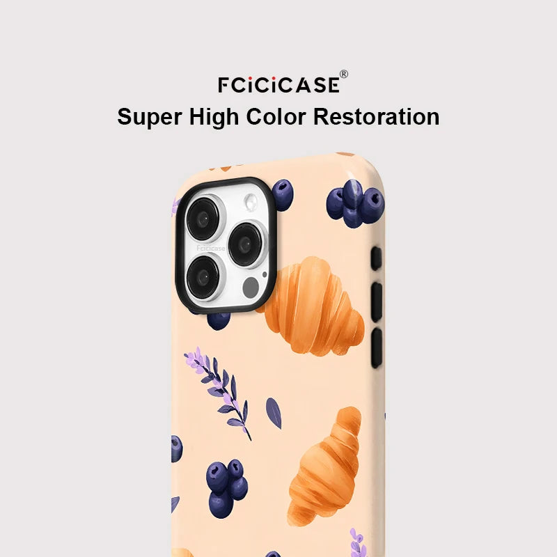 MagSafe 2-in-1 Case for iPhone 17 Air 16 15 14 13 12 11 Pro Max - Magnetic Wireless Charging