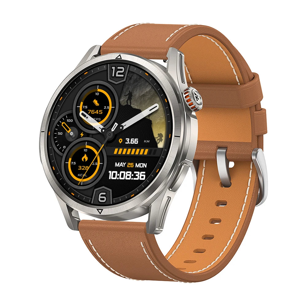 Kospet Magic R10 GPS Smartwatch AMOLED 1.43" - Dual-Band GNSS Barometric Compass 5ATM IP69K 450mAh