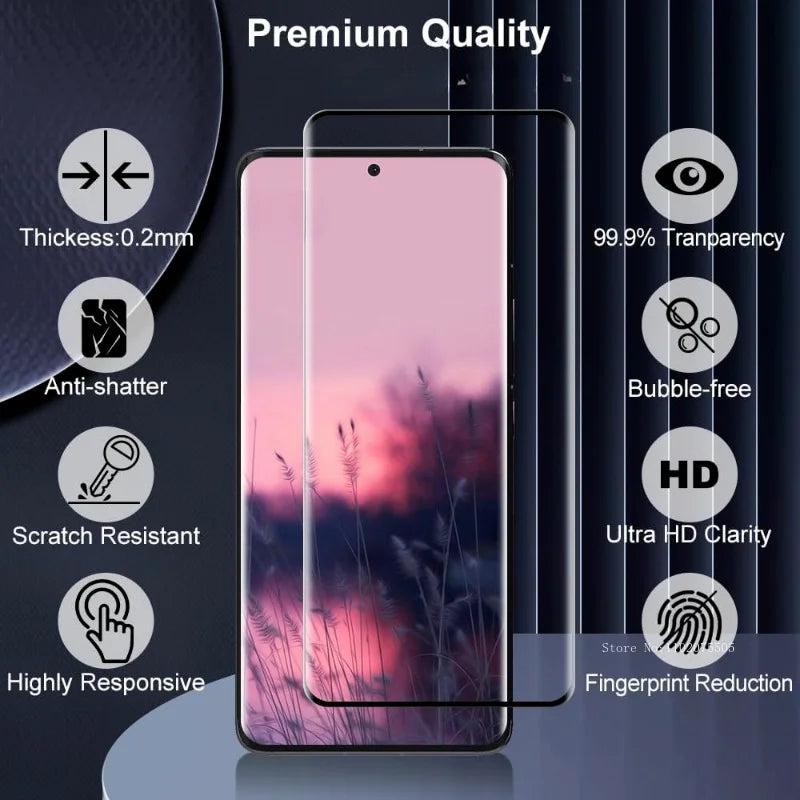 3 pçs protetor de tela para samsung s25 s23 s21 s24 s22 ultra 9h vidro temperado para samsung s21 s20 fe nota 10 20 ultra s8 s9 plus