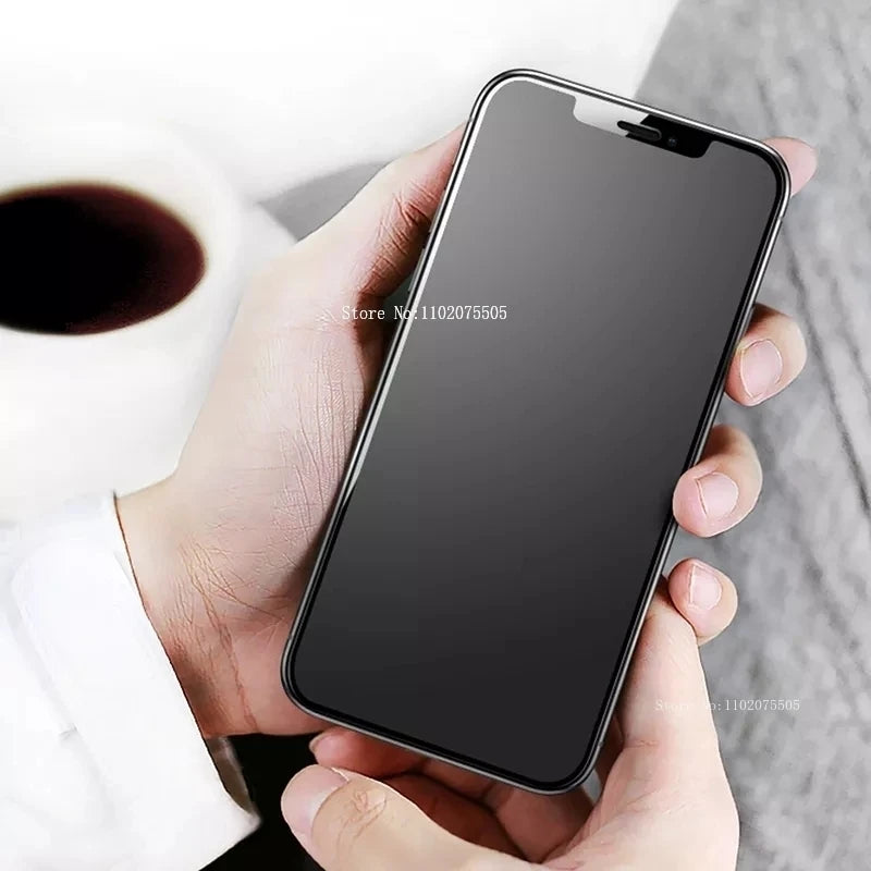 Tempered Glass Screen Protector for iPhone (3 Units) - Anti-Fingerprint Compatible with iPhone 11-16 Pro Max