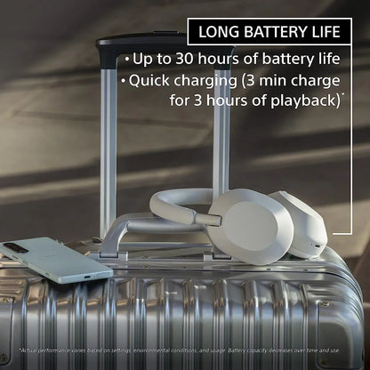 Auscultadores Sony WH-1000XM5 Preto - Cancelamento Ruído Premium Bluetooth 5.2 30h