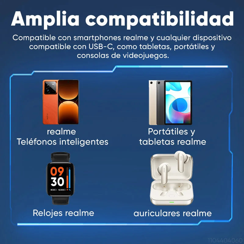 Carregador realme supervooc original, carregamento rápido, usb, ue, para realme 14 pro + realme gt7 pro realme buds air 7 45w 67w 120w