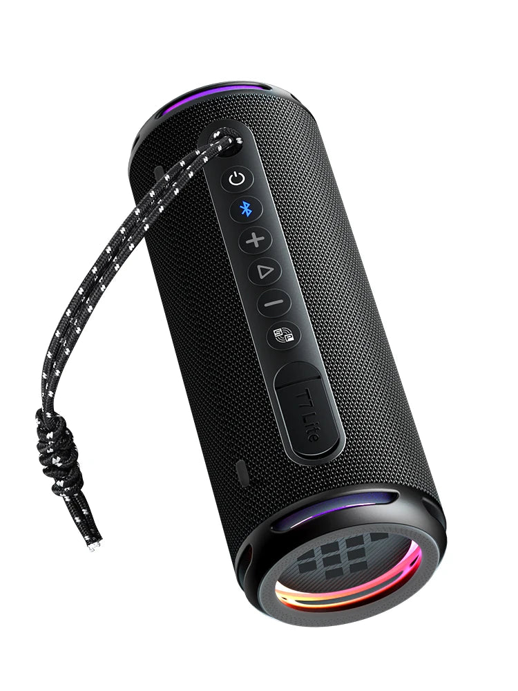 Coluna Bluetooth Tronsmart T7 Lite 24W - 24h Autonomia IPX7 Impermeável com APP