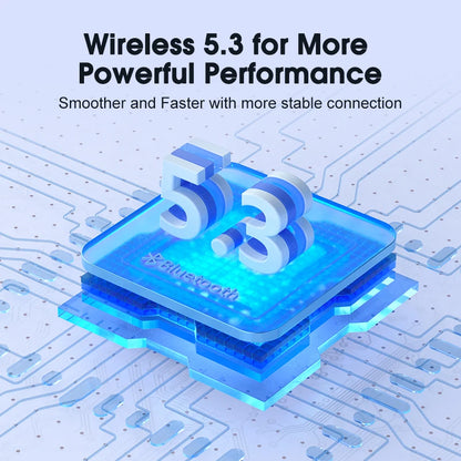 QCY T13 ANC TWS Bluetooth 5.3 - Cancelamento Ruído 4 Microfones ENC 30h