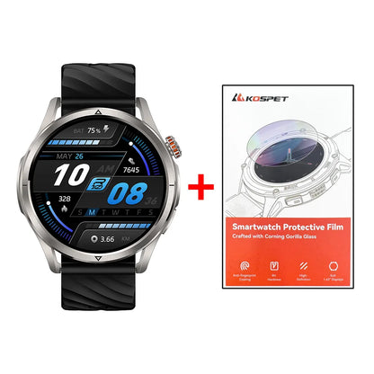 Kospet Magic R10 GPS Smartwatch AMOLED 1.43" - Dual-Band GNSS Barometric Compass 5ATM IP69K 450mAh