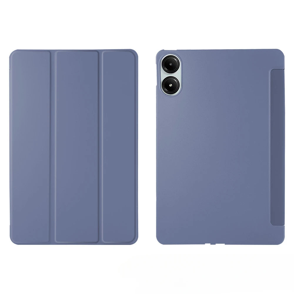 Para redmi pad pro caso 12.1 polegada flip suporte capa protetora do plutônio para redmi pad pro poco pad 12 1 2024 tablet acessórios