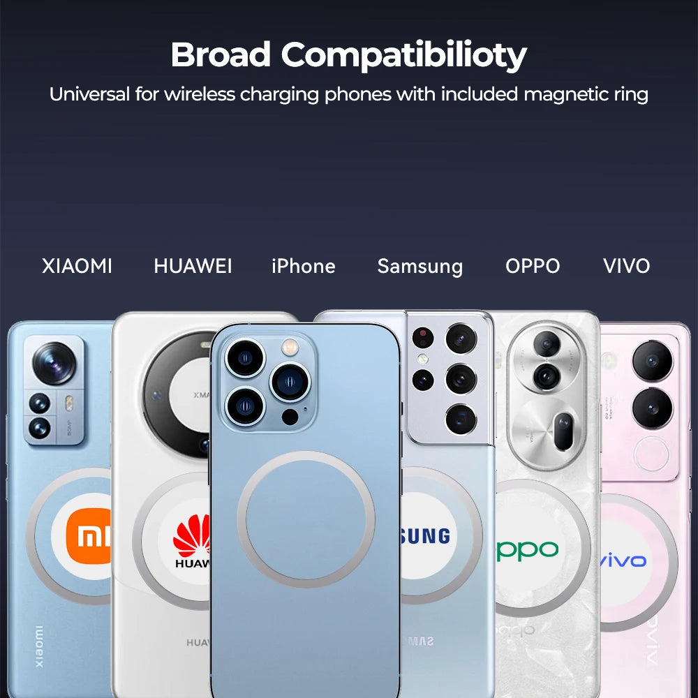 Movespeed s05 banco de potência magnético 5000mah bateria externa sem fio fina para magsafe powerbank para iphone 16 15 14 13 samsung 24