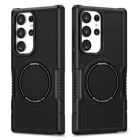 MagSafe Case for Samsung Galaxy S24 S23 S22 S21 Ultra - Wireless Charging, Shockproof