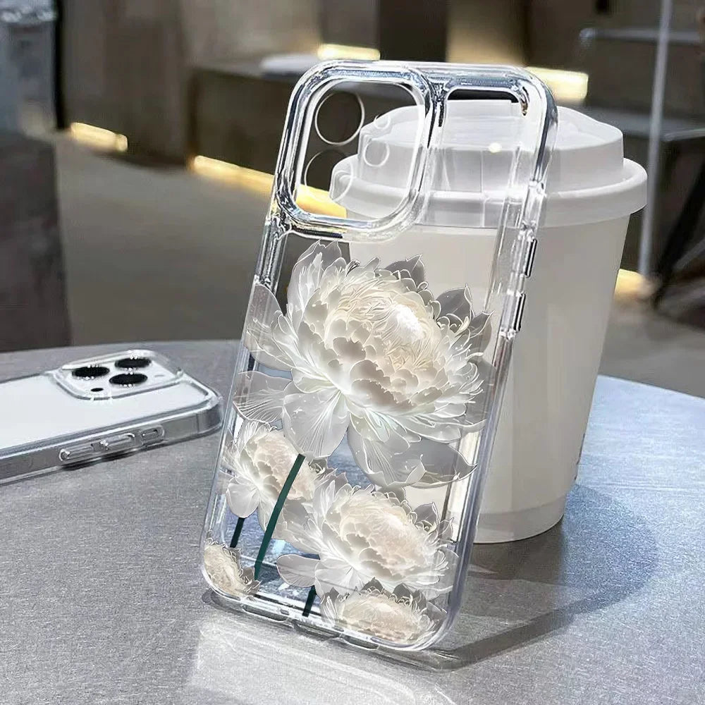 Korean Cherry Red Case for Samsung Galaxy A55 A56 A54 S25 S24 S23 - Premium Kawaii Design