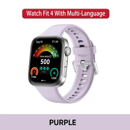 Huawei Watch FIT 4 AMOLED Smartwatch 1.8" - Bluetooth Calls HarmonyOS GPS 10 Days 50m Ultra-Light