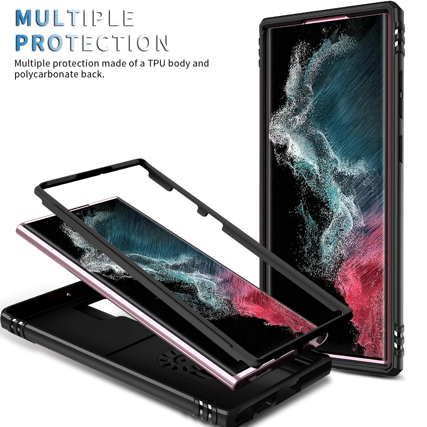 Capa Slider Proteção Câmara Samsung Galaxy S24 S23 S22 S21 Ultra - 360° Anti-Choque Magnética