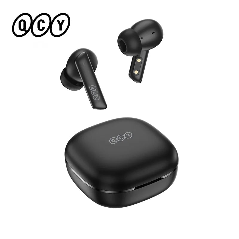 QCY HT05 ANC TWS 40dB Bluetooth 5.2 - 6 Microfones ENC 30h IPX5