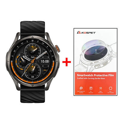 Kospet Magic R10 GPS Smartwatch AMOLED 1.43" - Dual-Band GNSS Barometric Compass 5ATM IP69K 450mAh