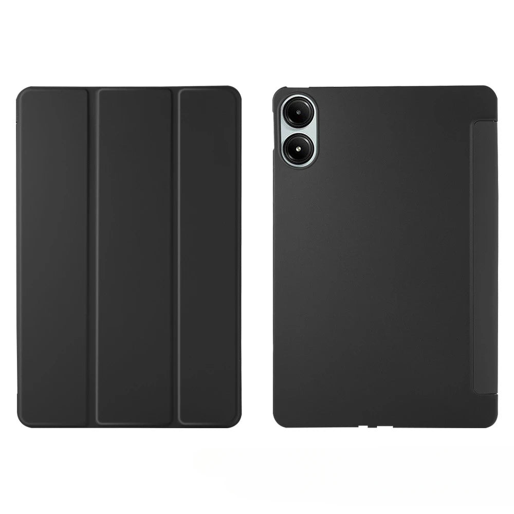 Para redmi pad pro caso 12.1 polegada flip suporte capa protetora do plutônio para redmi pad pro poco pad 12 1 2024 tablet acessórios