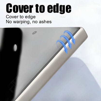 2 pçs instalação de um clique vidro temperado para samsung galaxy s25 s24 s23 ultra s21 s23 plus s24 fe protetor de tela sem bolhas
