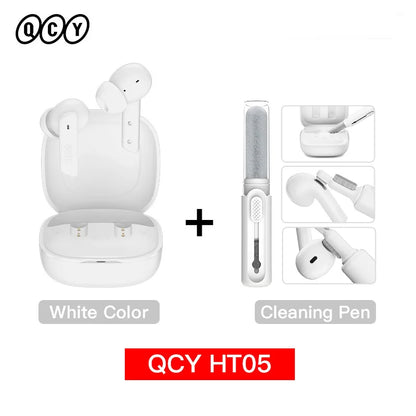 QCY HT05 ANC TWS 40dB Bluetooth 5.2 - 6 Microfones ENC 30h IPX5