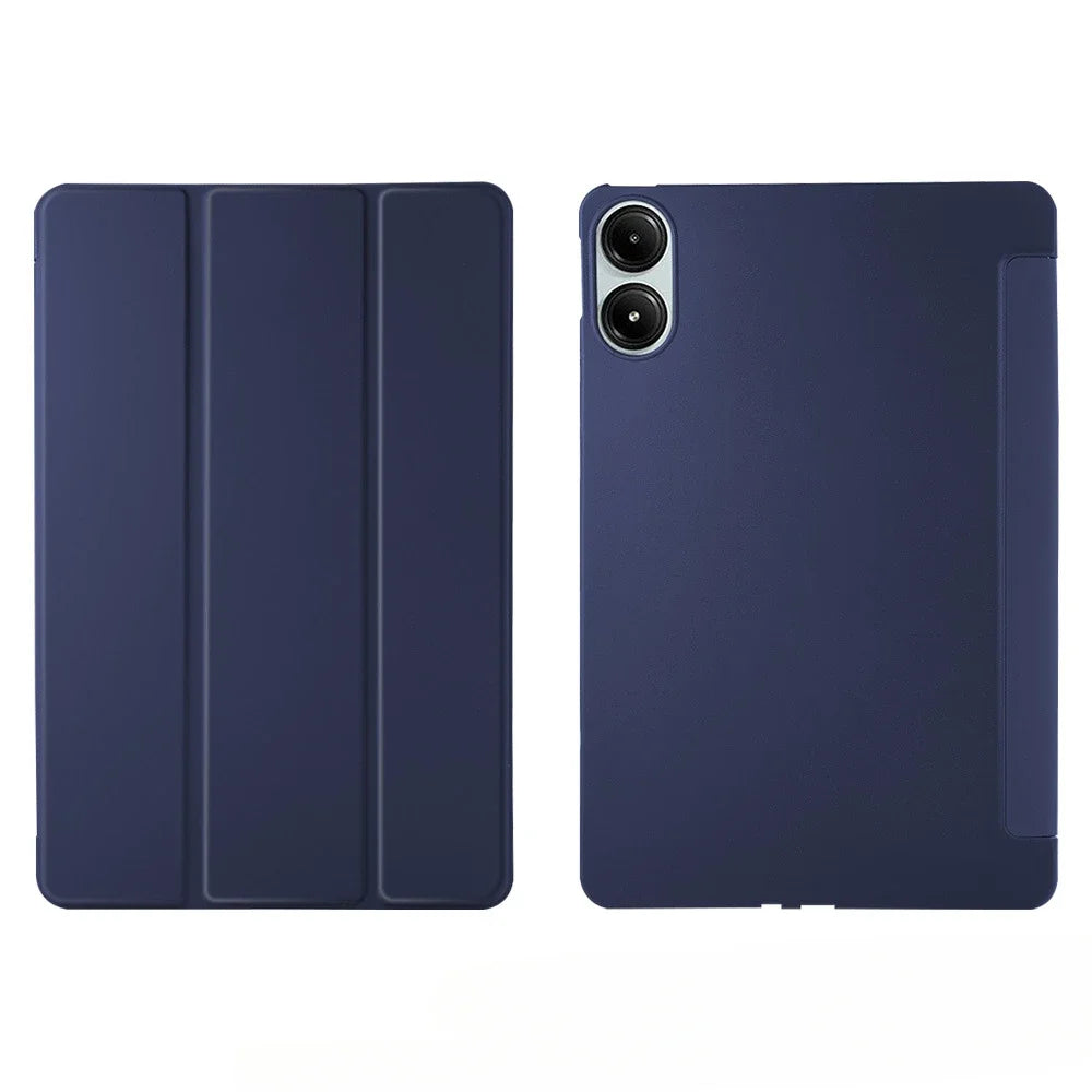 Para redmi pad pro caso 12.1 polegada flip suporte capa protetora do plutônio para redmi pad pro poco pad 12 1 2024 tablet acessórios