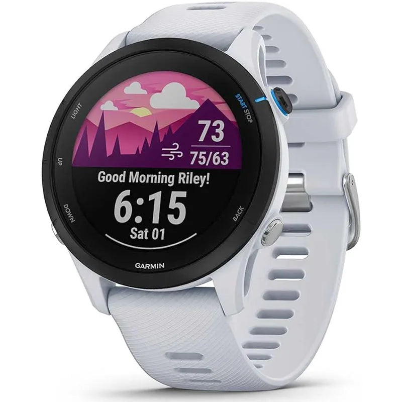 Garmin Forerunner 255 Smartwatch Sport 46mm - GPS 14 Days Battery Life Wi-Fi NFC 5ATM