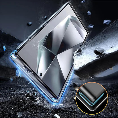 Capa de telefone transparente para samsung galaxy s25 s24 s23 s22 s21 s20 ultra plus casos macios para samsung s25 borda s24 s23 s21 s20 fe capa