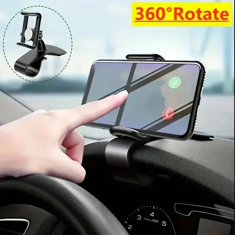 Suporte Carro Gravidade 360° - Automático Painel Universal Fixação Rápida