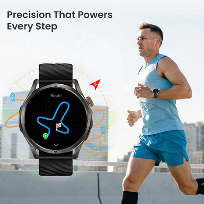 Kospet Magic R10 GPS Smartwatch AMOLED 1.43" - Dual-Band GNSS Barometric Compass 5ATM IP69K 450mAh