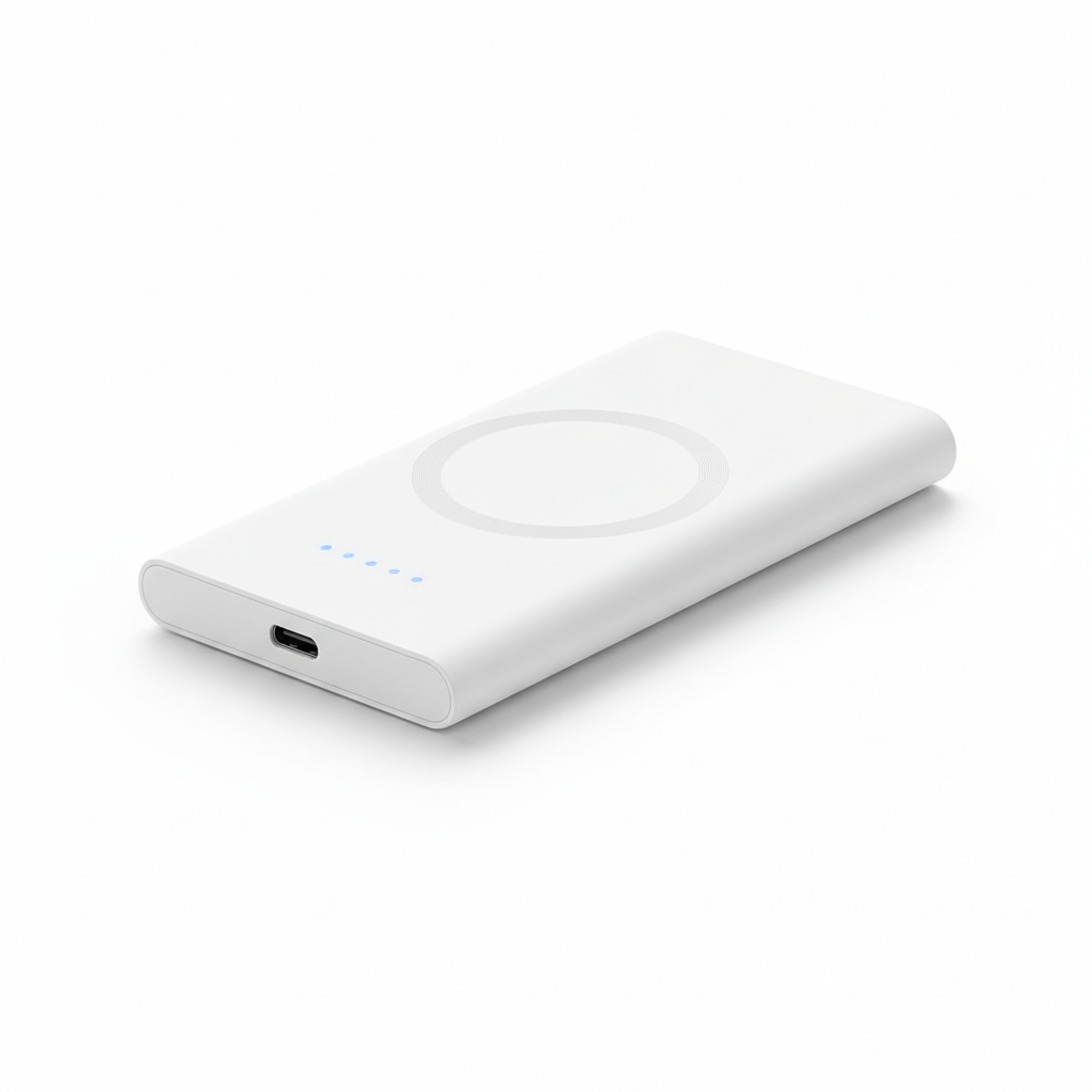 MOVESPEED S10 power bank magnético fino 10000mAh branco PD20W para iPhone 16 Samsung