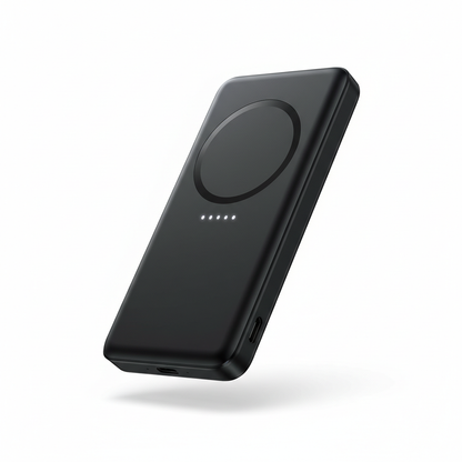 MOVESPEED S10 power bank magnético fino 10000mAh preto PD20W para iPhone 16 Samsung