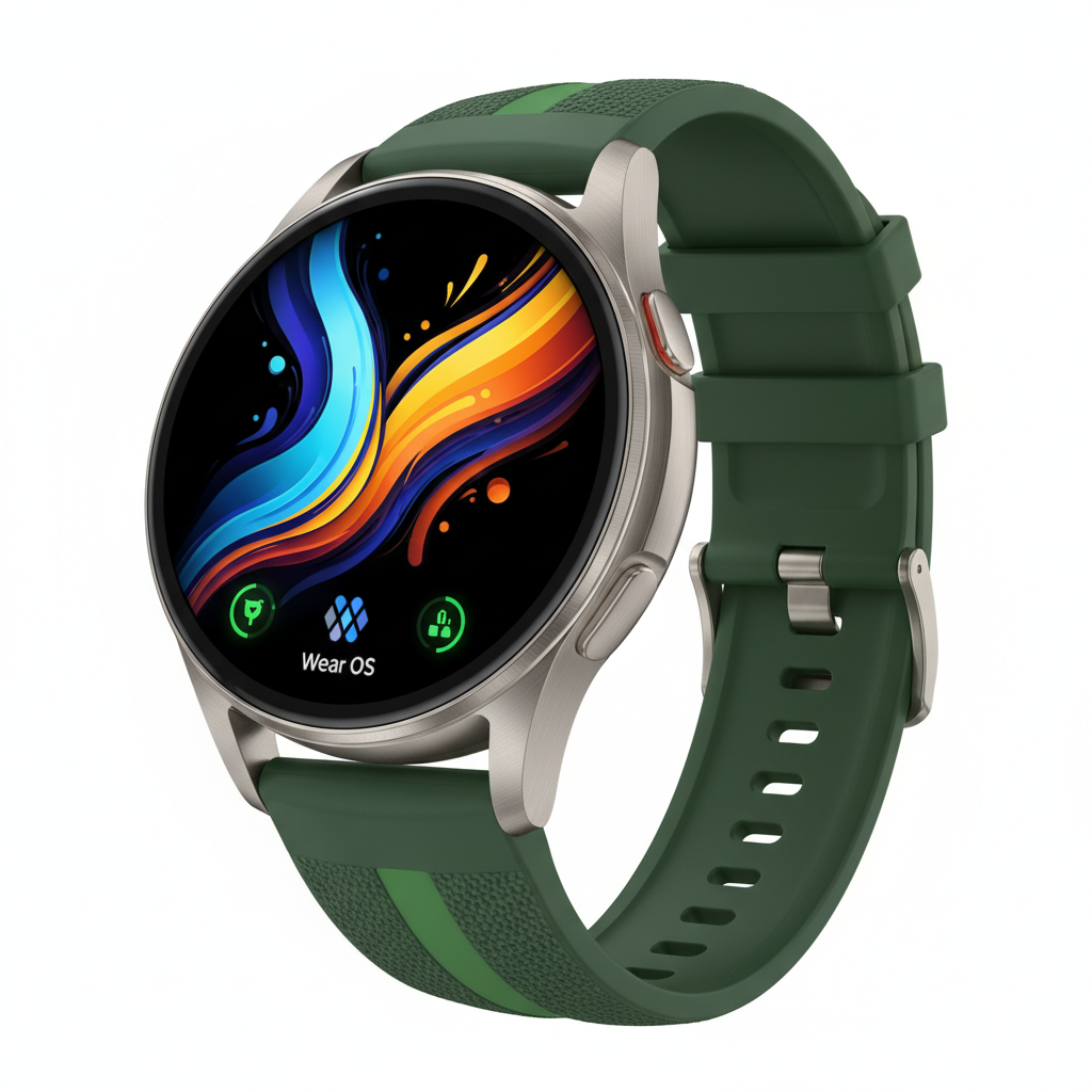 Samsung Galaxy Watch 7 Smartwatch Super AMOLED 1.3 Verde - Bluetooth 5.3 Wear OS GPS Monitor Saúde