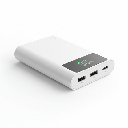 MOVESPEED M25 Pro power bank 25000mAh branco com carregamento rápido 140W para MacBook e portáteis