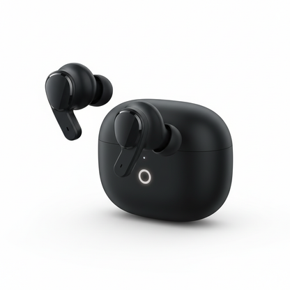 Xiaomi Redmi Buds 6 Play fone de ouvido sem fio preto Bluetooth redução de ruído AI