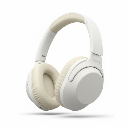 Sony WH-1000XM4 auscultadores sem fio brancos com cancelamento de ruído Bluetooth NFC