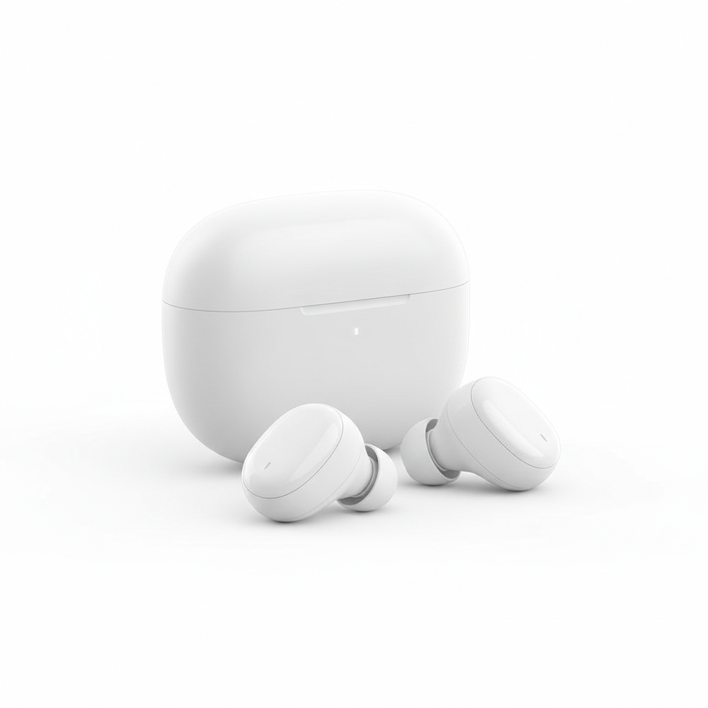 Xiaomi Redmi Buds 6 Play fone de ouvido sem fio branco Bluetooth redução de ruído AI