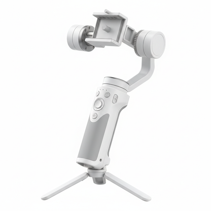 AOCHUAN Smart XE estabilizador gimbal 3 eixos branco para smartphone com face tracking