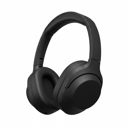 Sony WH-1000XM5 auscultadores sem fios pretos cancelamento de ruído couro Soft Fit V1 30 horas