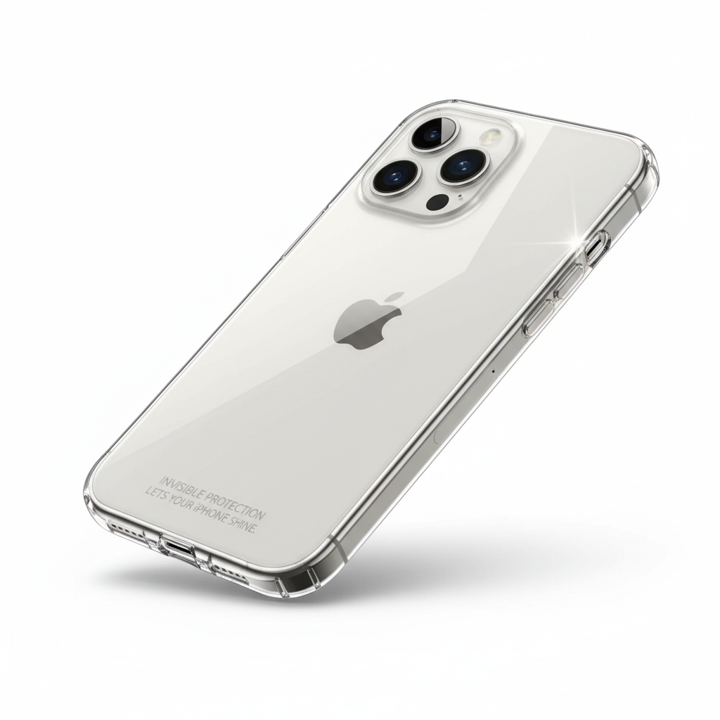 Capa Transparente iPhone Crystal Clear - Proteção Invisível Ultra Fina | Entrega Rápida EU