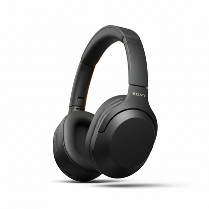 Sony WH-1000XM5 side profile - premium design detail