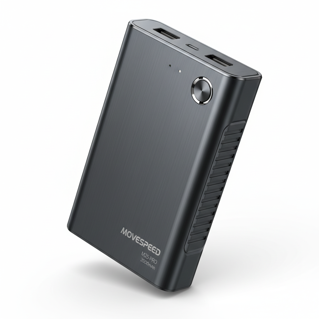 Movespeed M25 Pro 25000mAh power bank - premium commercial shot