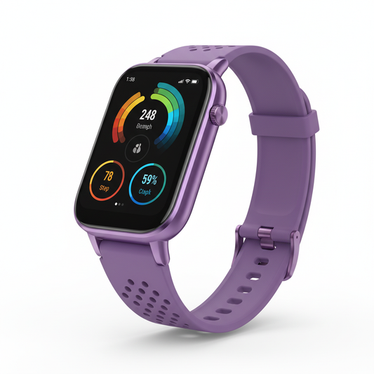 Huawei Watch FIT 4 Smartwatch AMOLED 1.8 Roxo - Chamadas Bluetooth HarmonyOS GPS 10 Dias 50m Ultra-Leve