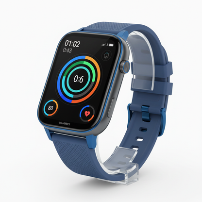 Huawei FIT 4 Pro Smartwatch AMOLED 1.82 Azul - Chamadas Bluetooth HarmonyOS GPS 10 Dias 50m