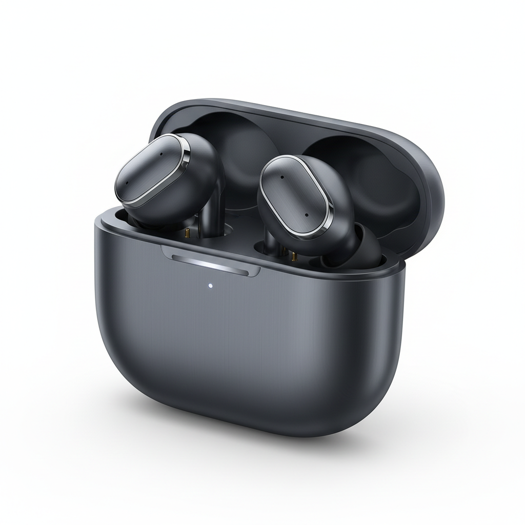 Xiaomi Redmi Buds 6 Pro wireless earbuds - premium studio shot