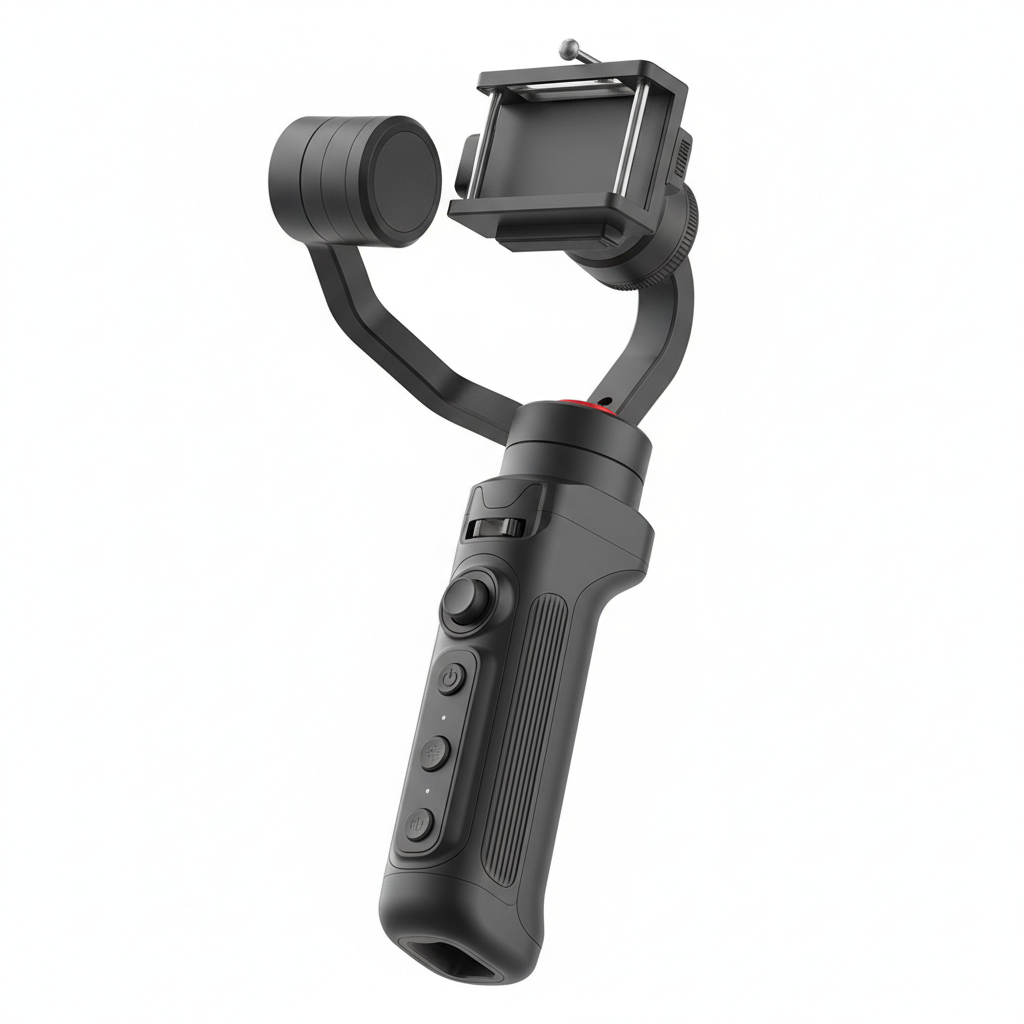 AOCHUAN Smart XE estabilizador gimbal 3 eixos preto para smartphone com face tracking