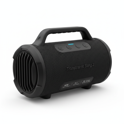 Tronsmart Bang 2 alto-falante Bluetooth em preto 90W 26 horas - fotografia premium